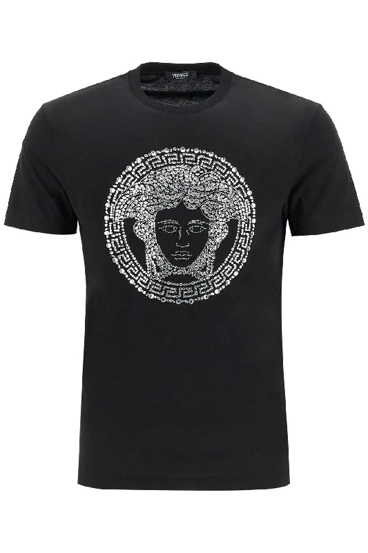 Versace Men's Medusa Crystal Embellished T