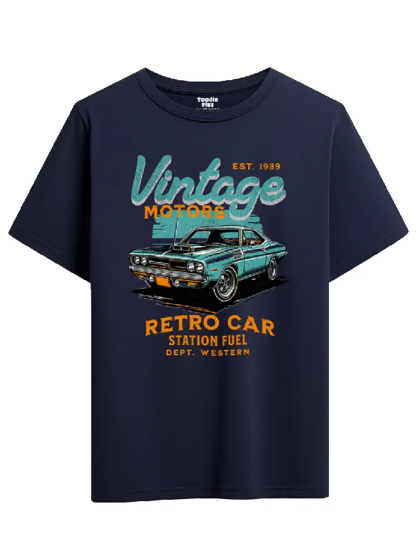 Vintage Motors Plus Size T-Shirt