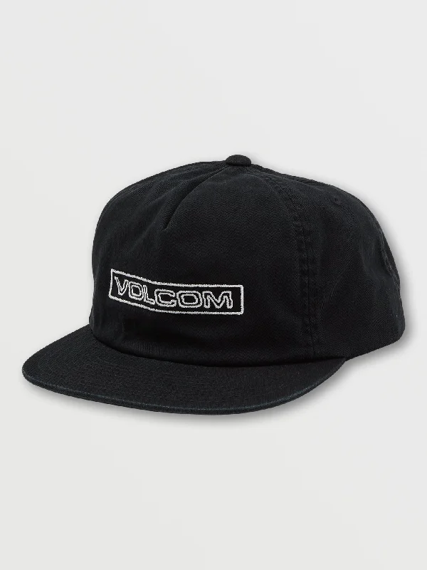 Volzee Adjustable Hat - Black