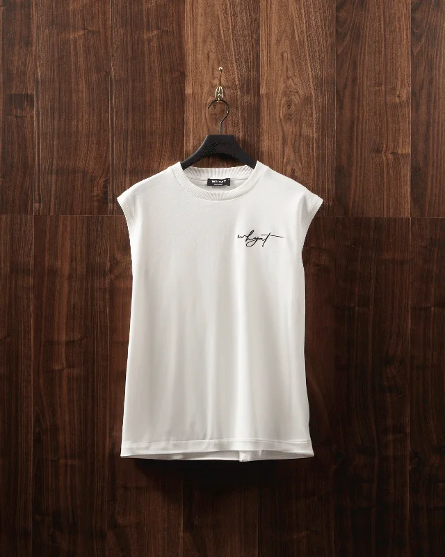 WHYAT TANKTOP GYM -WHITE