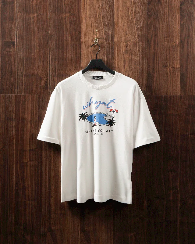 WHYAT TEE AMALFI WHITE