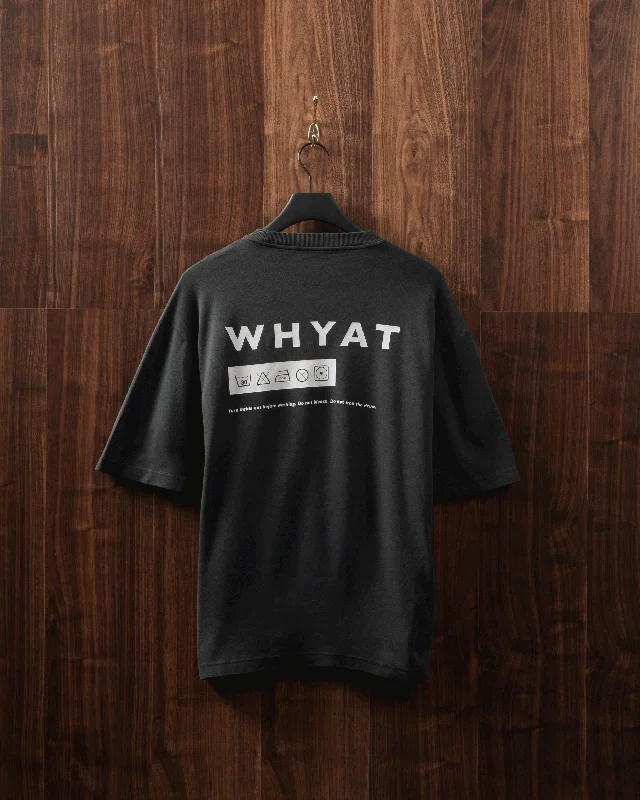 WHYAT TEE WASHING ADVICE -VINTAGE GREY